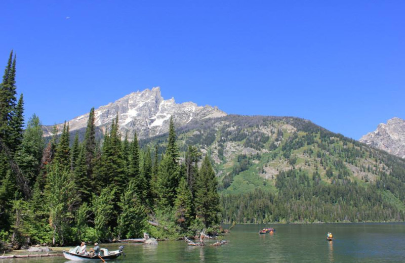 Fishing at Rendezvous Mountain Rentals & Management.