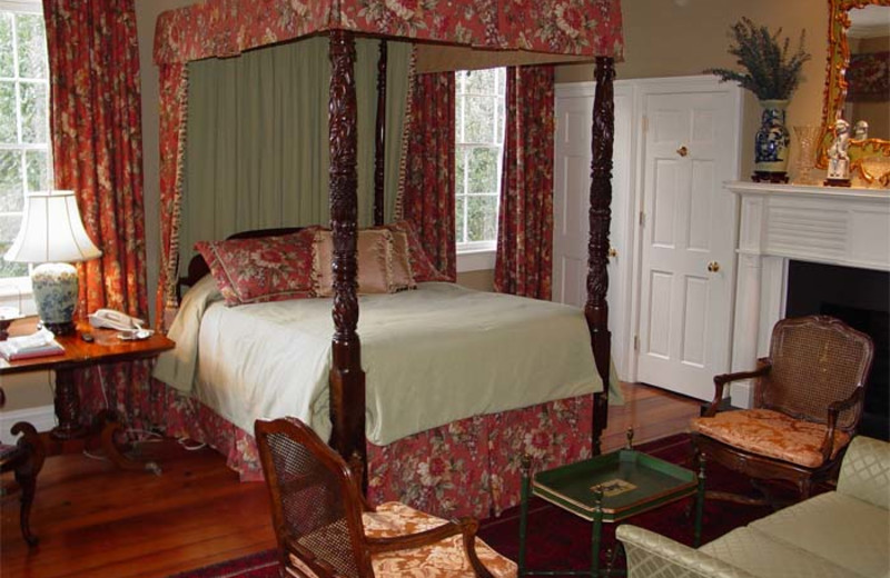 Guest room at The Stephen Williams House.