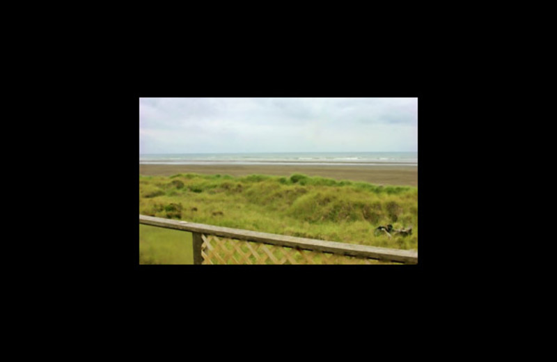 Beach view at Ocean Shores Ocean View Homes.