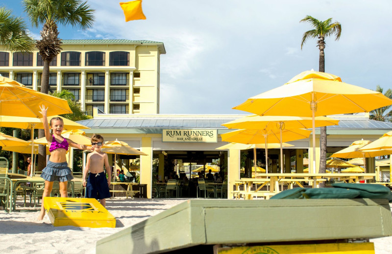 Games at Sirata Beach Resort.