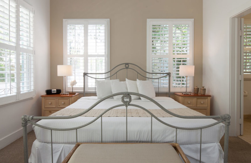 Guest room at The Paradise Inn