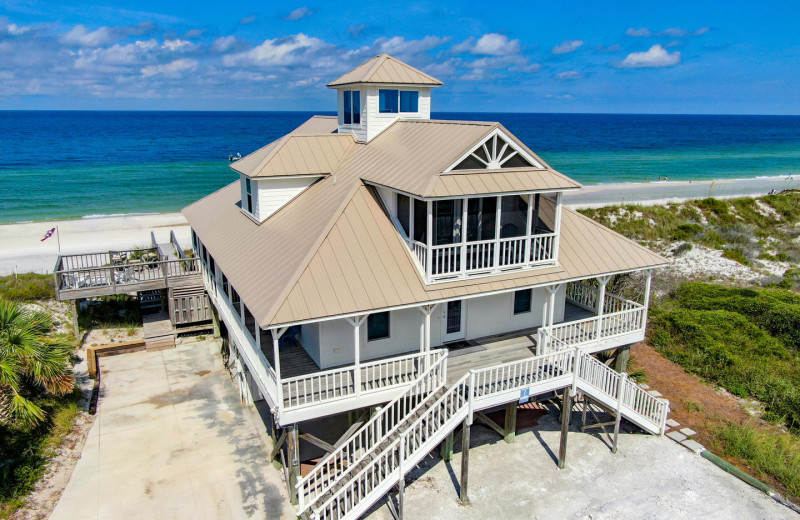 Exterior view of Cape San Blas Vacation Rentals.