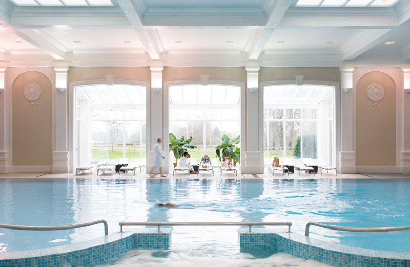 Indoor pool at Henlow Grange.