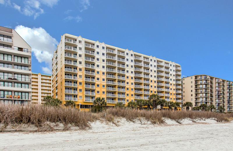 Exterior view of Shore Crest Vacation Villas.