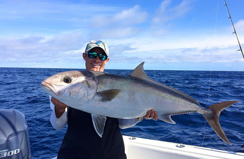 Fishing at La Jolla Resort Hotel.