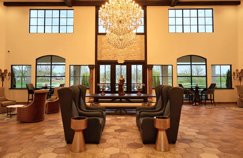 Lobby at Gervasi Vineyard.