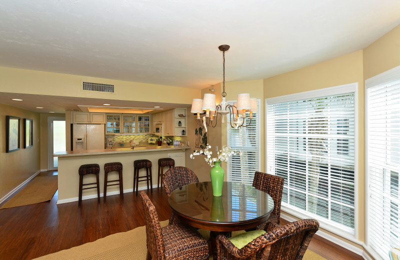 Guest kitchen at Palm Island Resort.