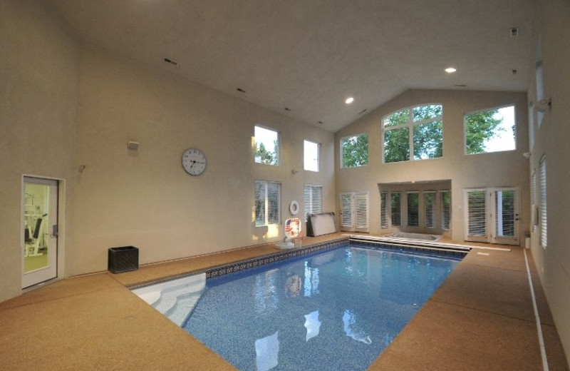 Rental indoor pool at Lakeside Resort Properties.