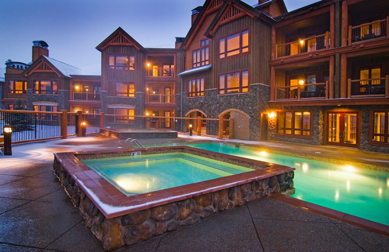 Rental pool at Majestic Lodging.