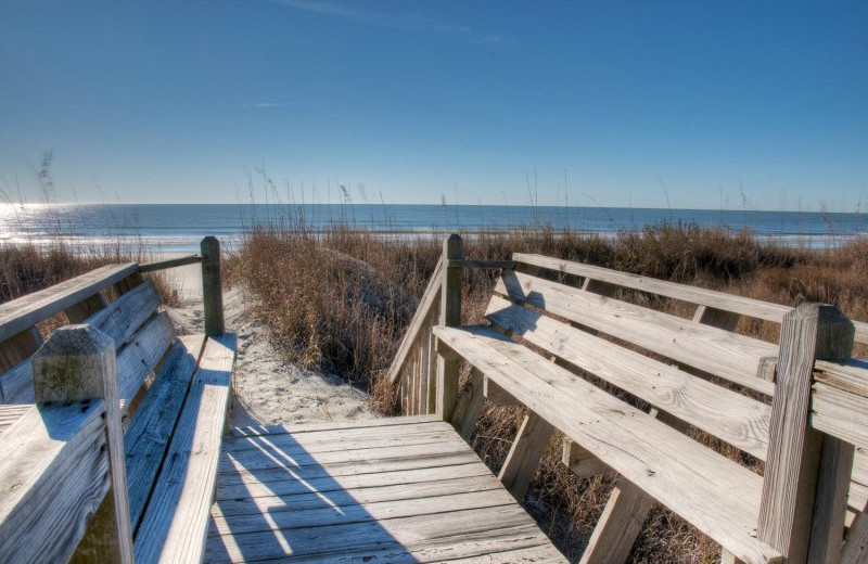 Beach at Grand Strand Vacations.