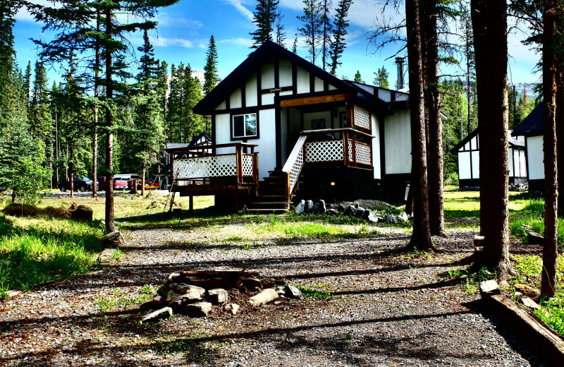 Cottage exterior at Expanse Cottages.