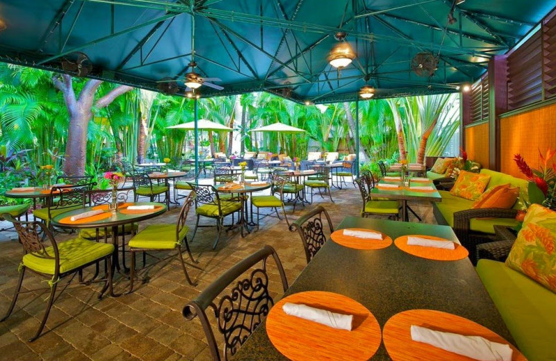 Outdoor dining at The Inn at Key West.