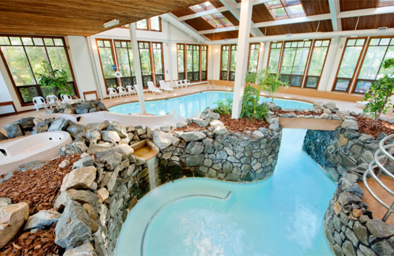 Indoor pool at Summit Resort.