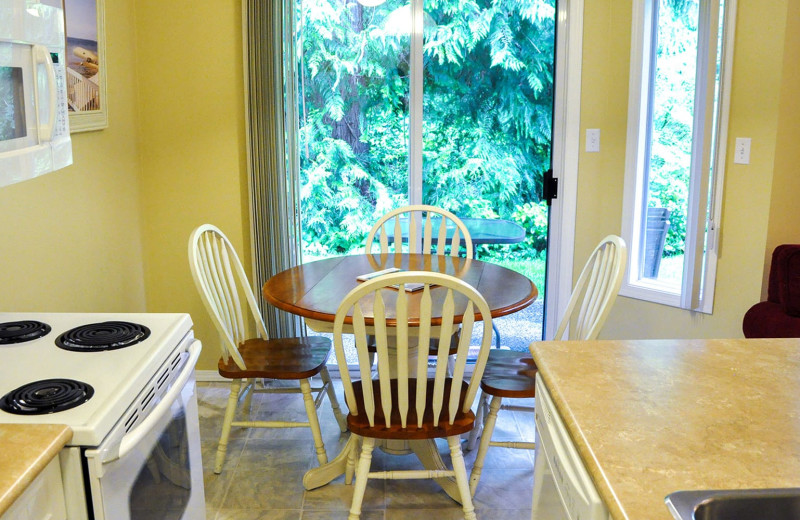 Guest kitchen at Ocean Trails Resort.