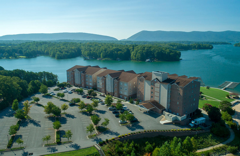 Aerial view of Mariners Landing.