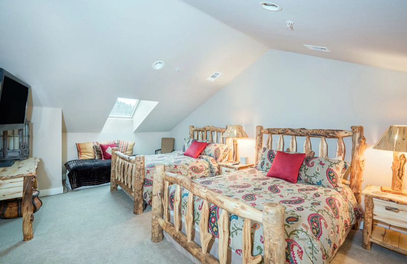 Rental bedroom at Accommodations in Telluride.