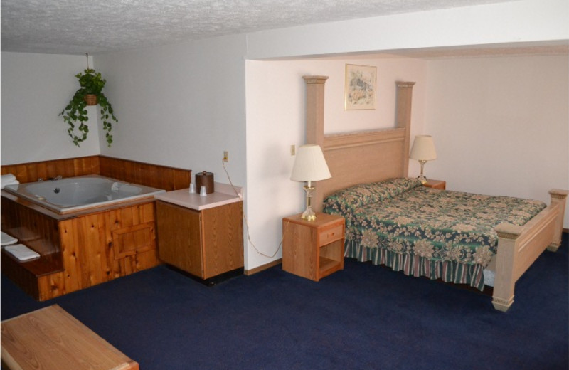 Guest Room at the Sky Lodge Inn & Suites