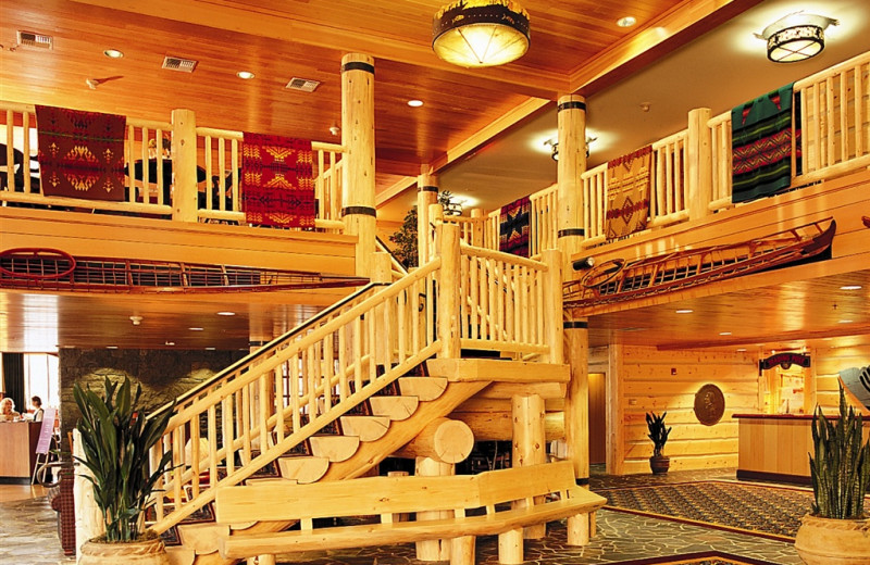 Lobby area at The Heathman Lodge.