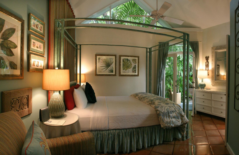 Guest room at Mermaid & Alligator Key West.