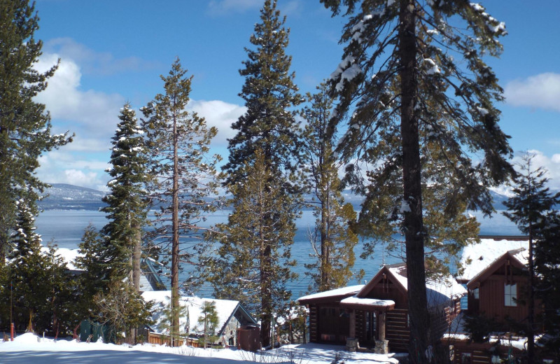 Cabins at Tahoma Lodge.