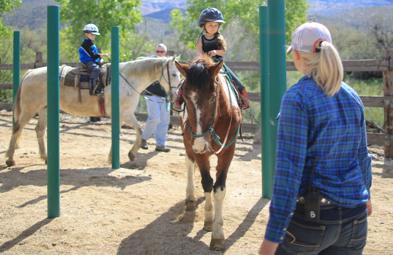 Kids camp at Tanque Verde Ranch.