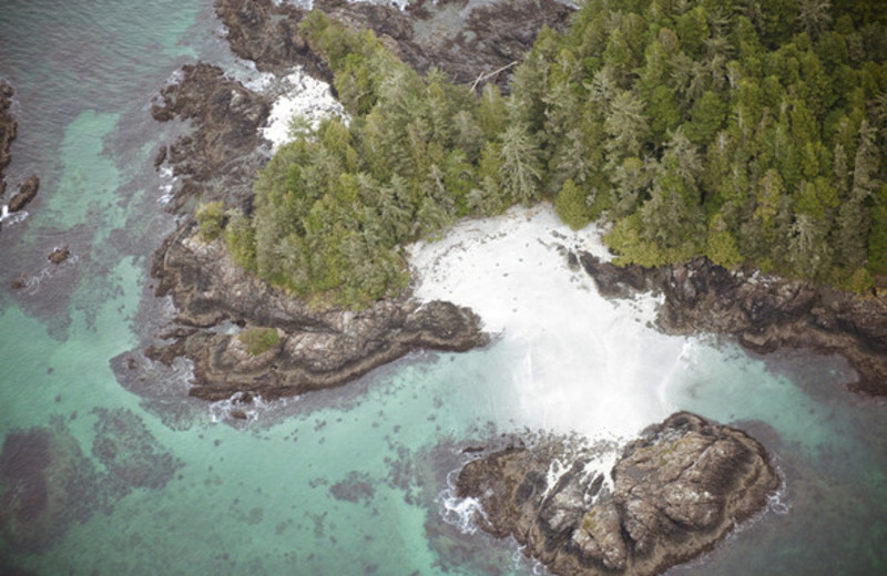 Aerial View Near Pacific Sands Beach Resort 