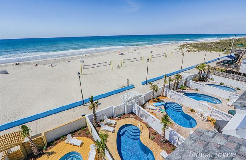 Rental pool at Realty World - First Coast Realty.