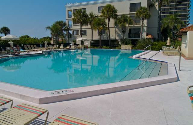 Outdoor pool at Resort Rentals.