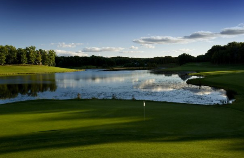 Golf course at Tullymore Golf Resort.