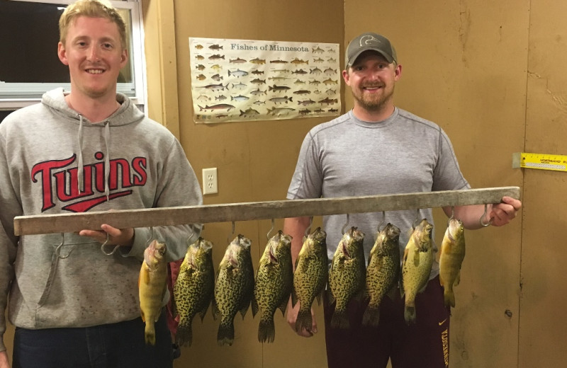 Fishing at Lakewood Lodge.