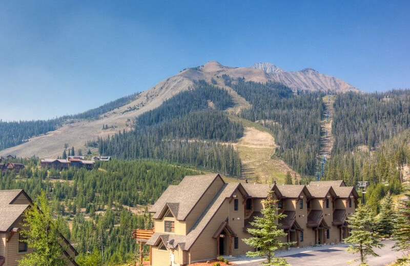 Rental exterior at Moonlight Rentals in Big Sky.