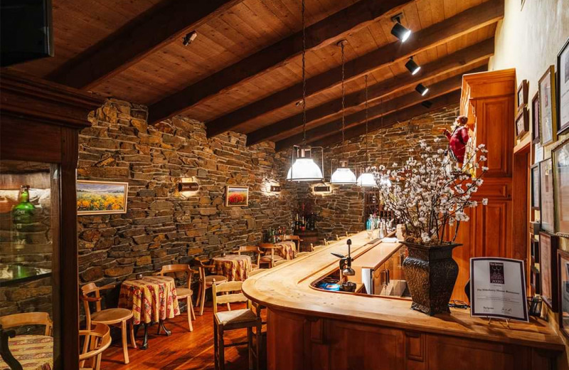 Bar at Chateau du Sureau.
