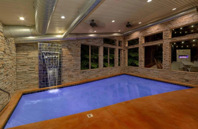 Rental indoor pool at Elk Springs Resort.