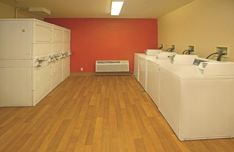 Laundry facilities at Extended Stay America Austin.