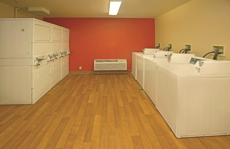 Laundry facilities at Extended Stay America Austin.