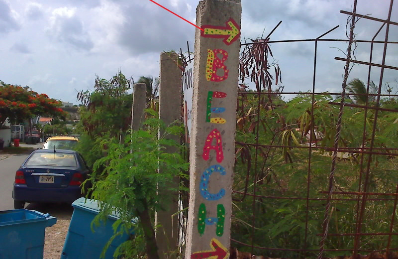 Access to Beach near Beacon Hill Towers