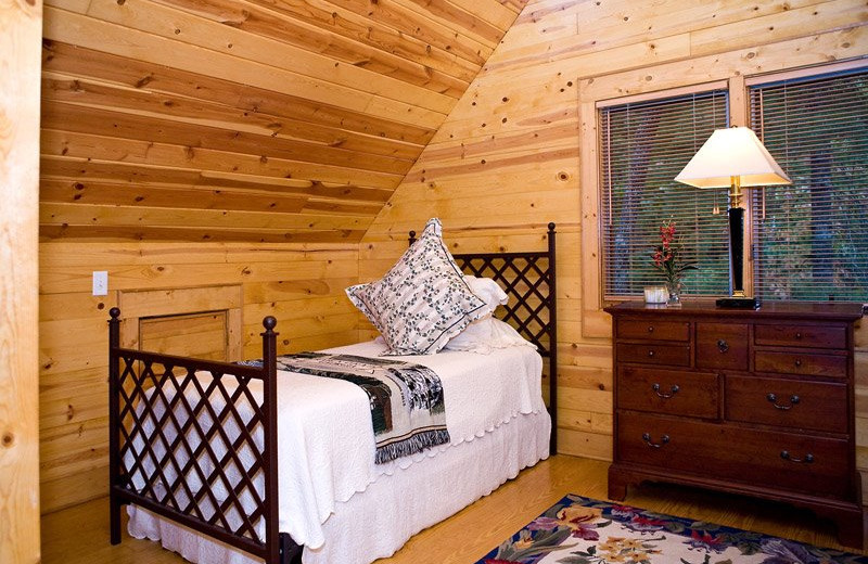Bedroom view at Splendor Mountain.