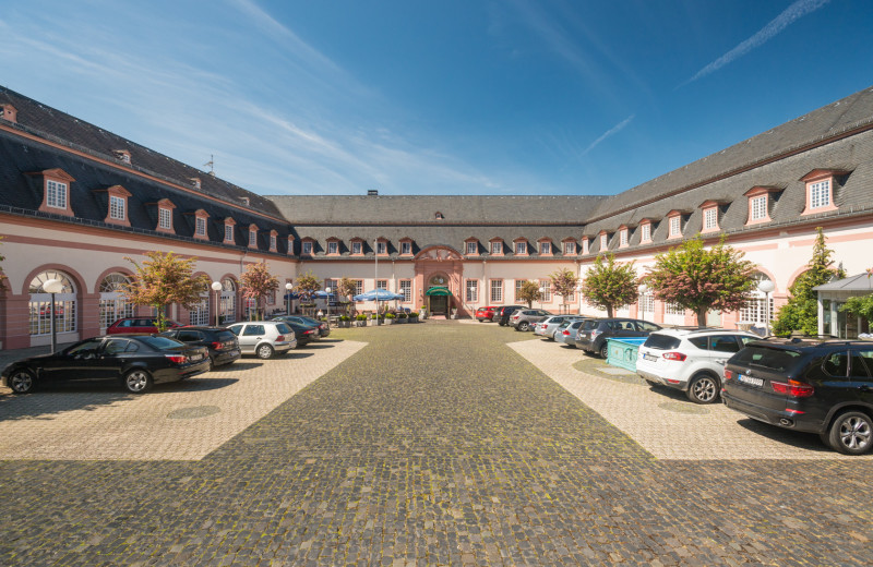 Exterior view of Schlosshotel Weilburg.