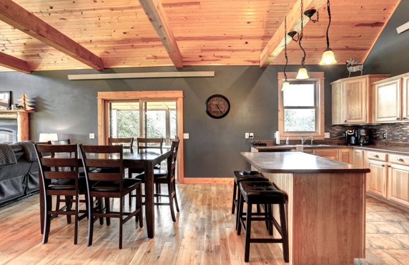Rental kitchen at Deadwood Connections.