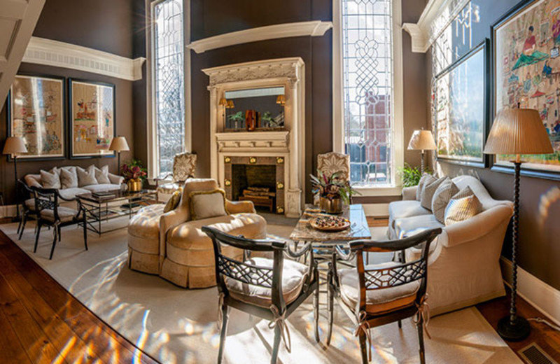 Lobby at James Madison Inn.
