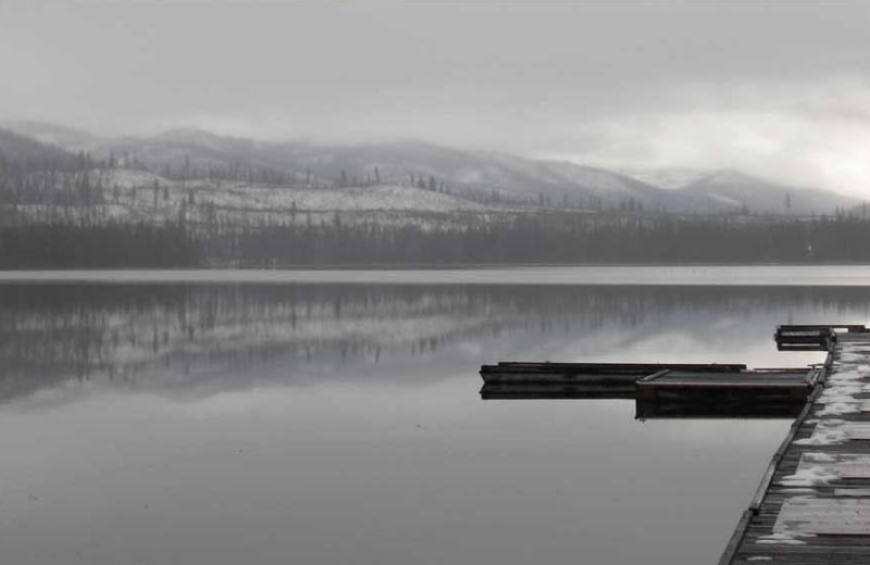 Dock at North Shore Lodge & Resort.