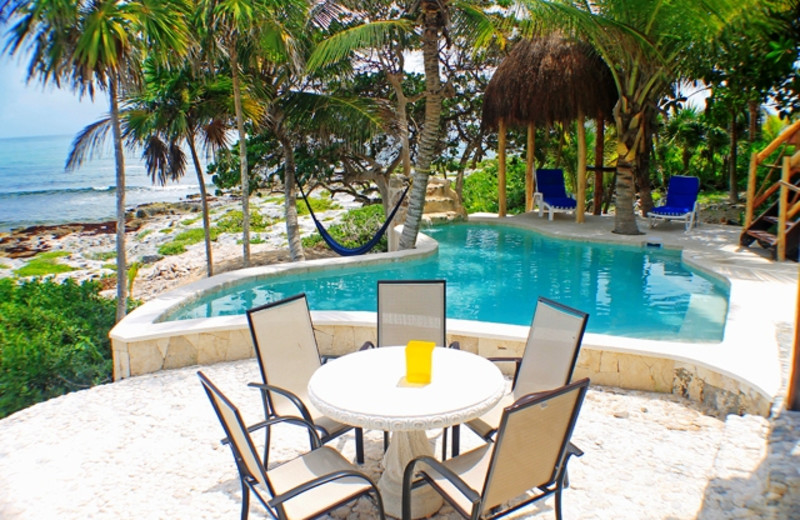 Rental pool at Casa Zama II.