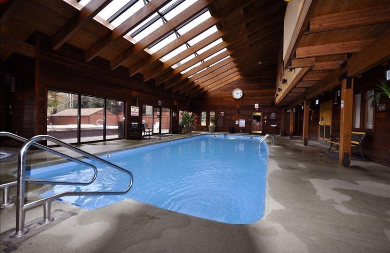 Rental indoor pool at Mtn Managers Lodging.