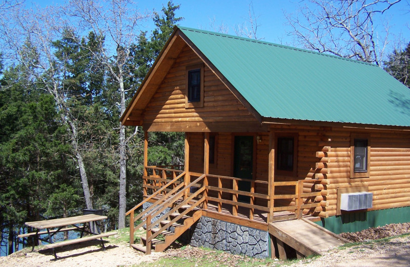 Cabin at High Adventure Big Game Hunting Ranch.