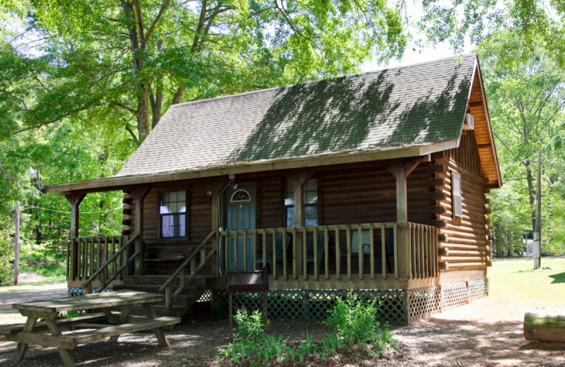 Cabin exterior at Kel's Kove.