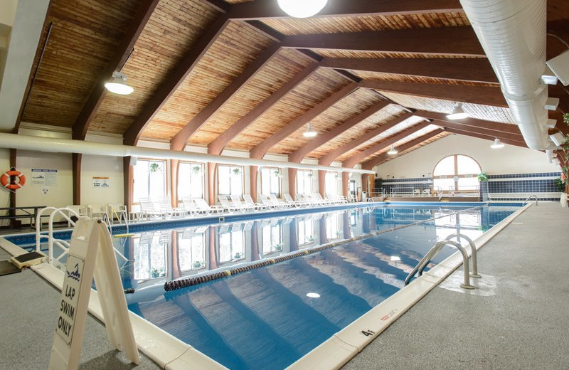 Indoor pool at Best Western Silver Fox Inn.
