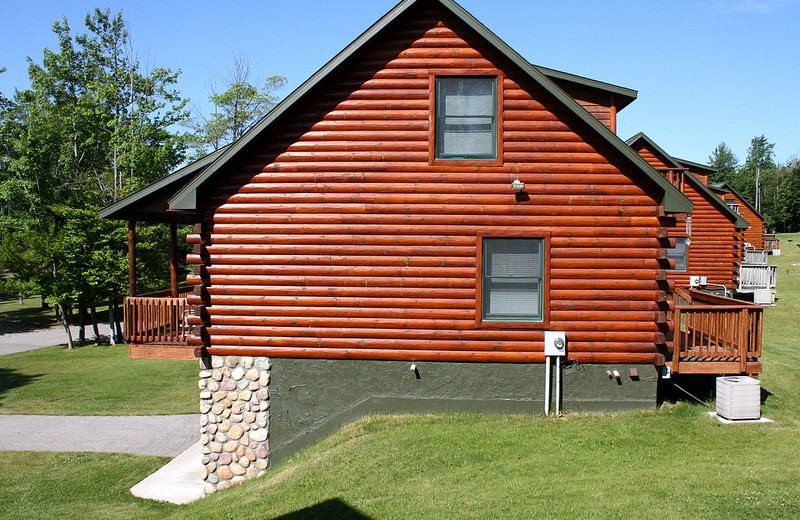 Cabin Exterior at Benjamin's Beaver Creek Resort 