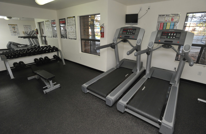 Fitness Room at Santa Fe Sage Inn