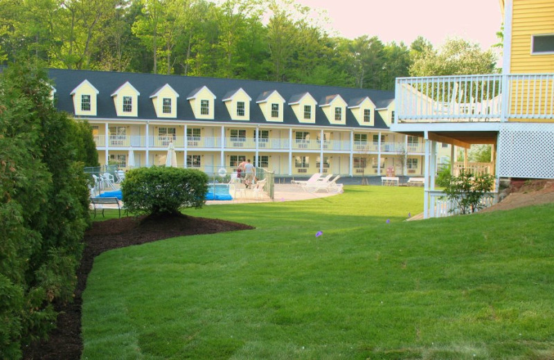 Outdoor pool at The Admiral's Inn Resort.