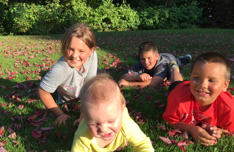 Family at Mission Springs Resort.